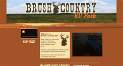 Desktop Screenshot of brushcountryrv.com